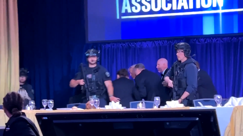 ‘Everybody jumped under their table.’ Witnesses recount shots at Correspondents' Dinner