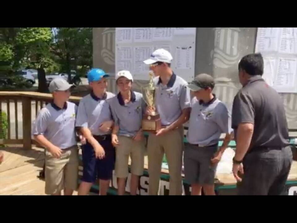 John Paul II wins first state golf crown