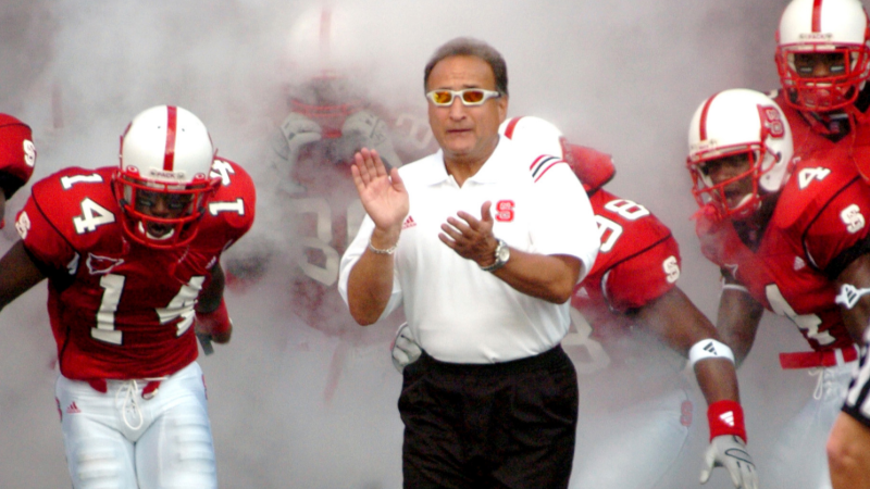 Former NC State football coach Chuck Amato has died