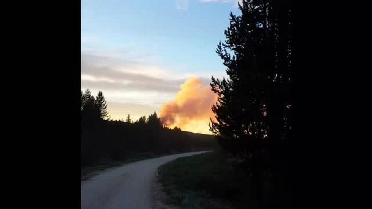 Buck fire in Idaho doubles in size