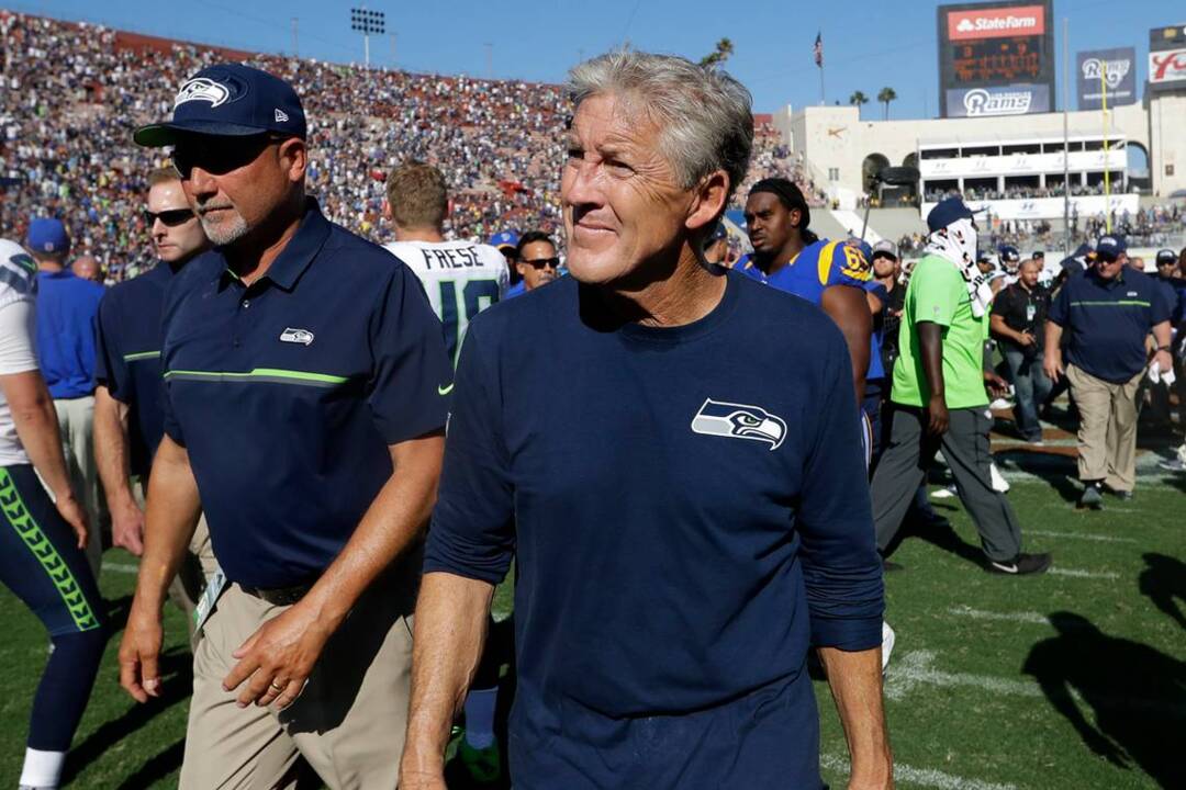 Pete Carroll speaks after Seahawks' 9-3 loss at Los Angeles