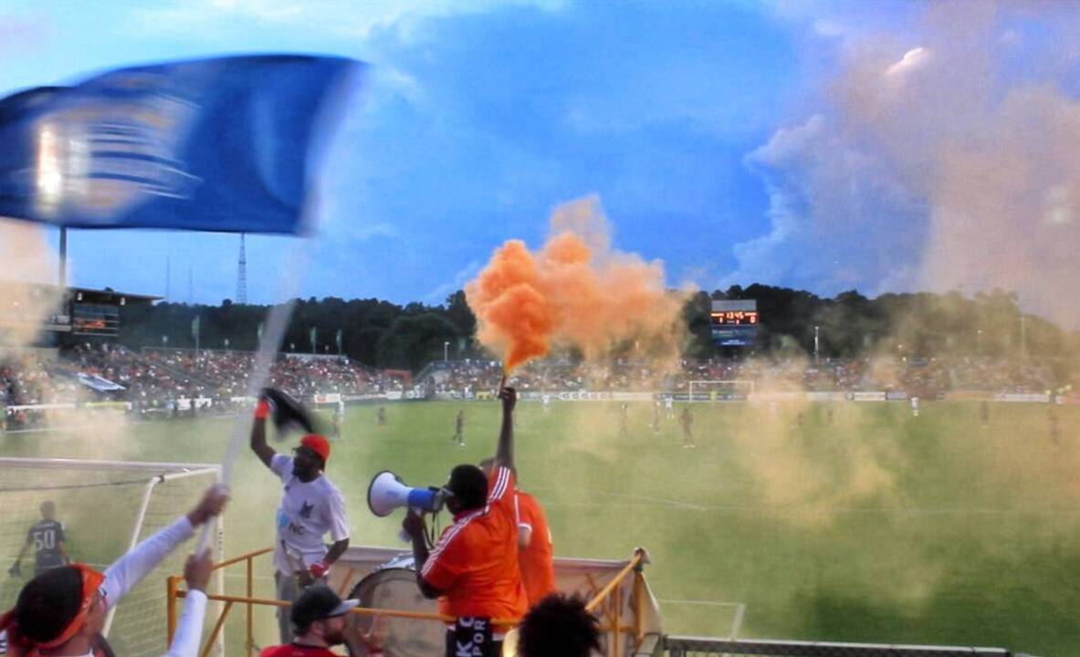 Railhawks game against West Ham brings in record soccer crowd