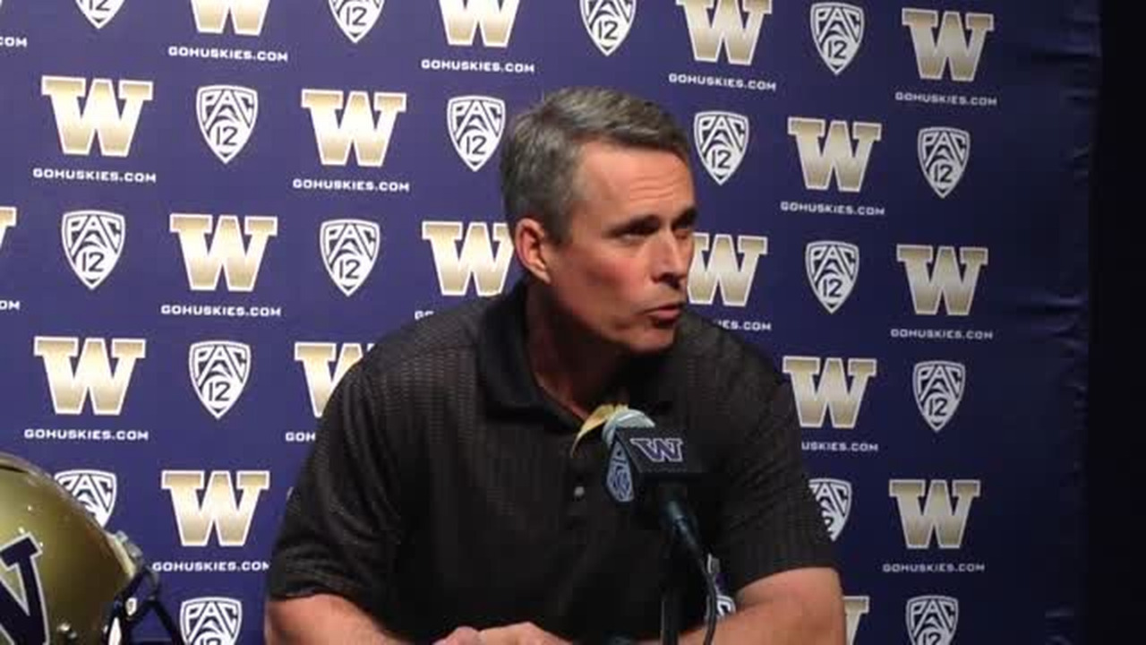 VIDEO: Chris Petersen recaps loss to Stanford, previews Arizona, talks offense and more