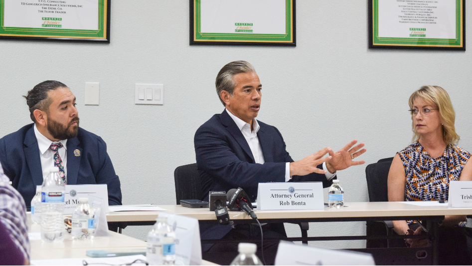 California Attorney General Rob Bonta visits Modesto