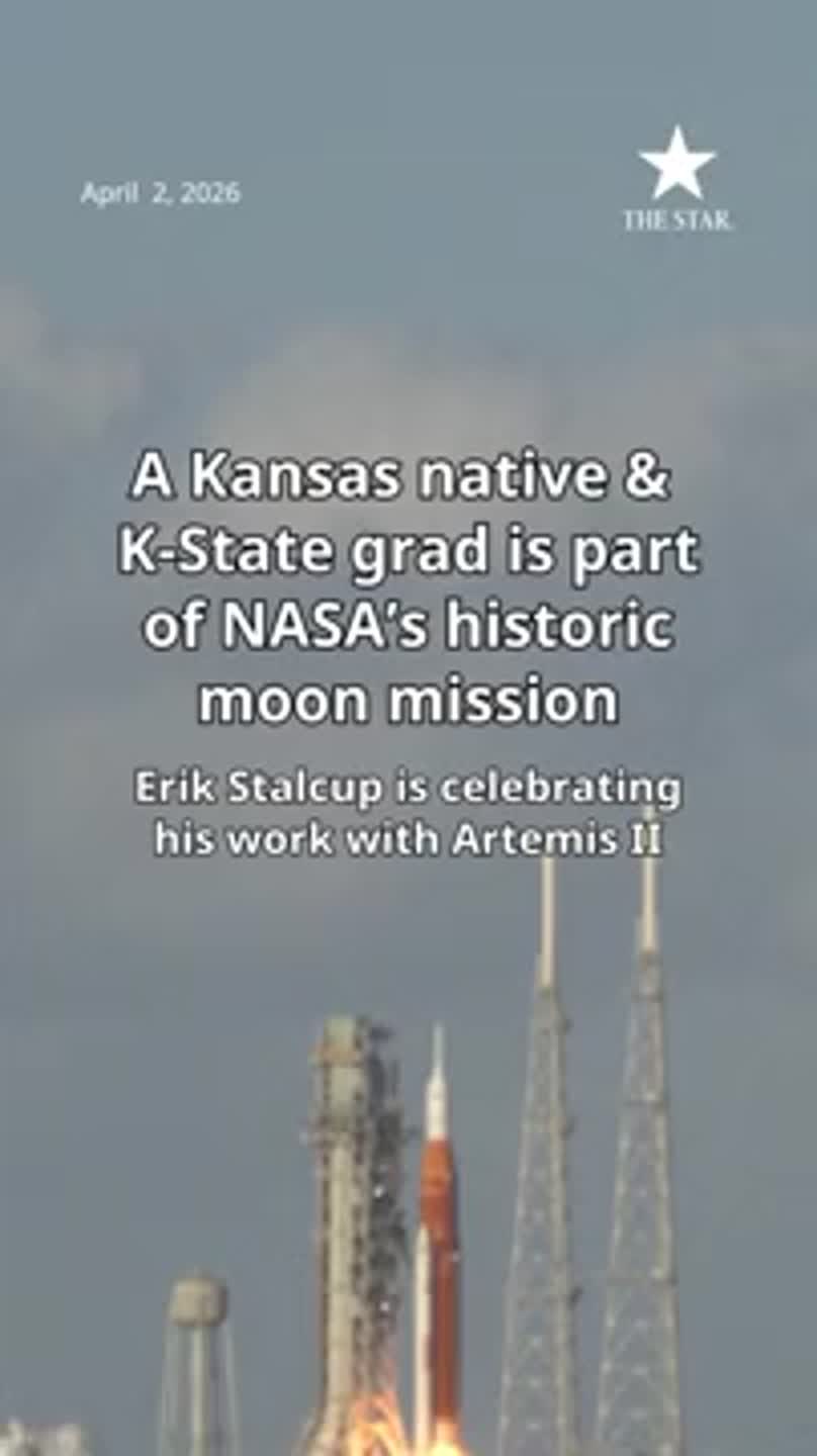A Kansas native & K-State grad is part of NASA’s historic moon mission
