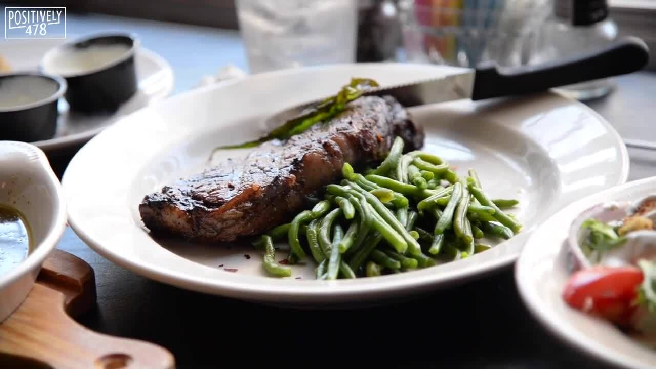 This fancy dining experience has steaks and wok