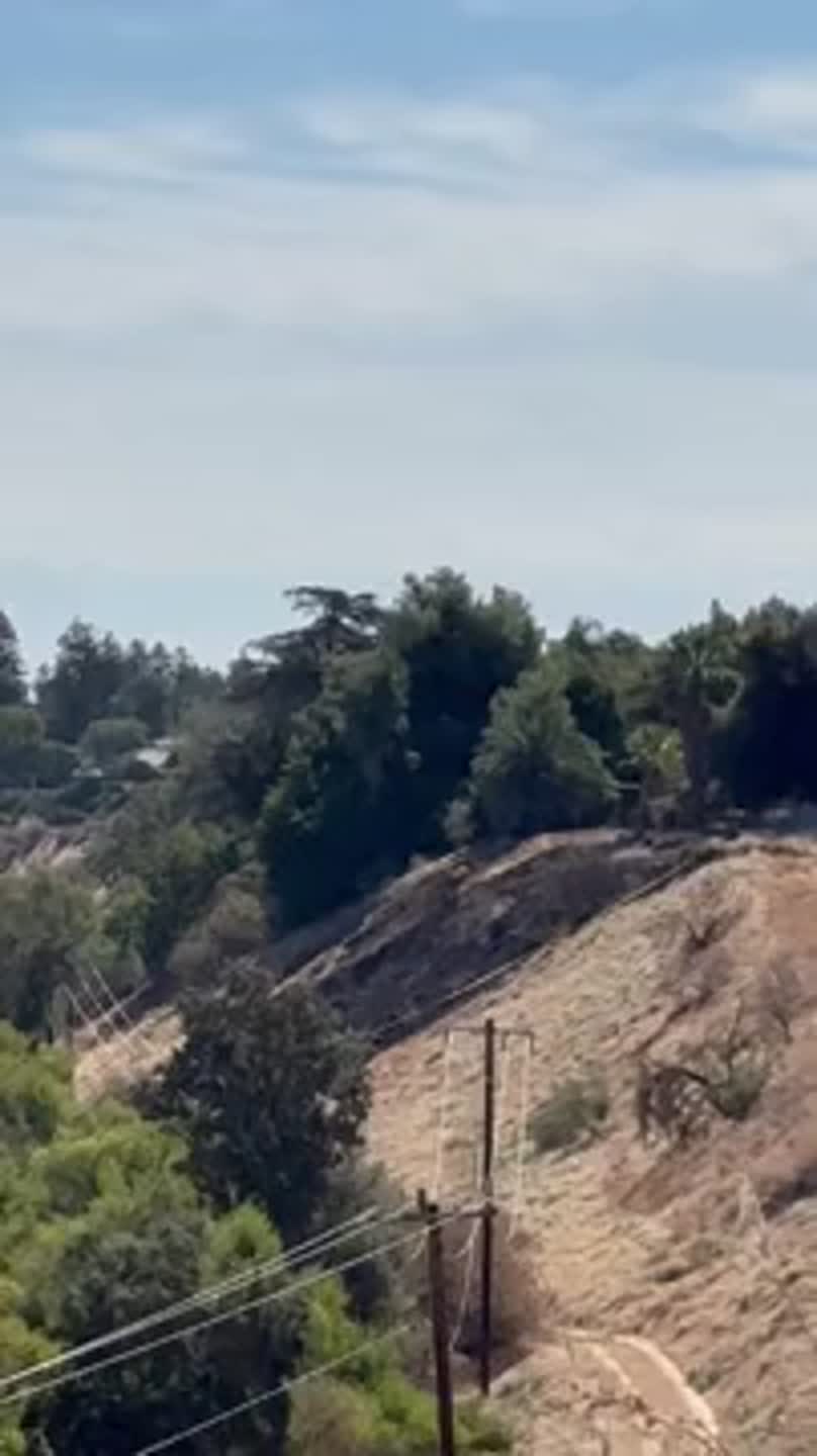 Small plane crash site near Herndon/Blythe in Fresno