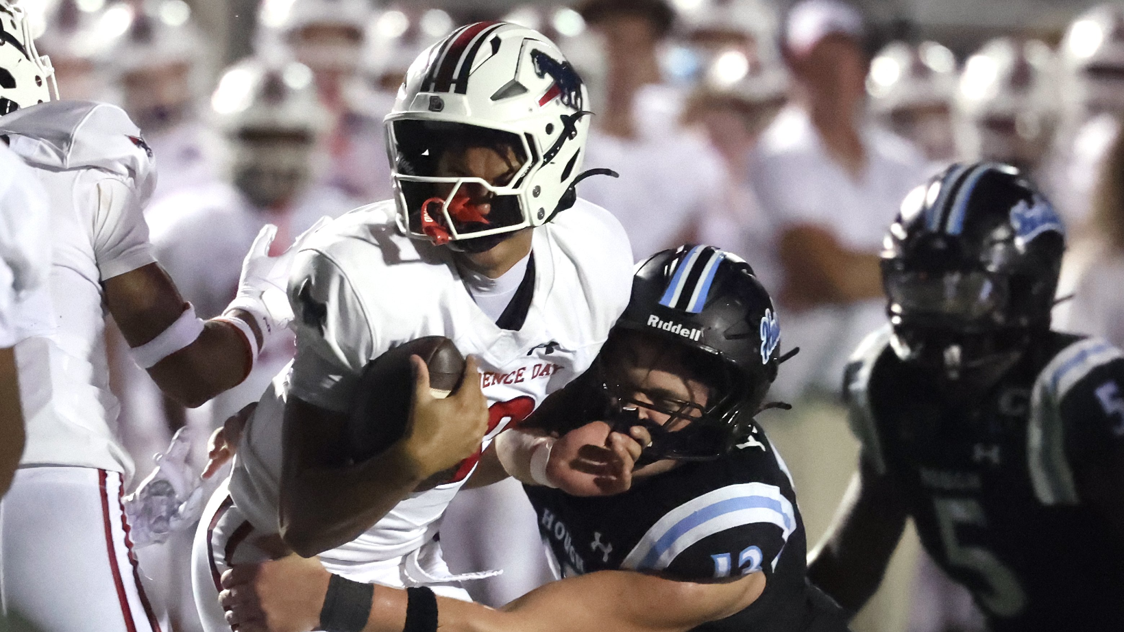 Providence Day QB Gavin Bronikowski on his 6 TD game Thursday night