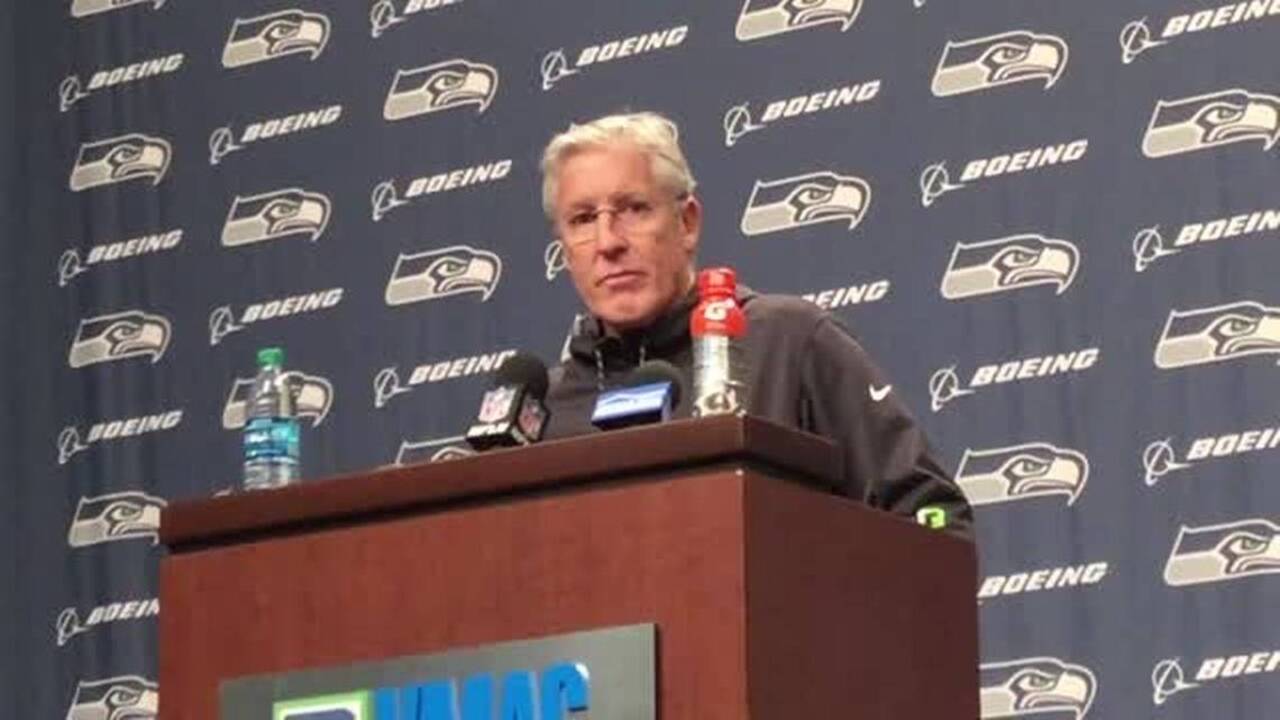 Seahawks coach Pete Carroll on Green Bay