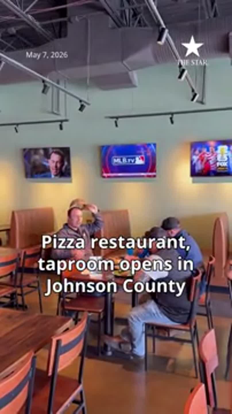 Go inside new pizza restaurant and taproom in Johnson County