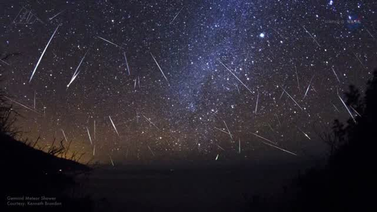 NASA says you should watch for shooting stars (meteors) tonight!