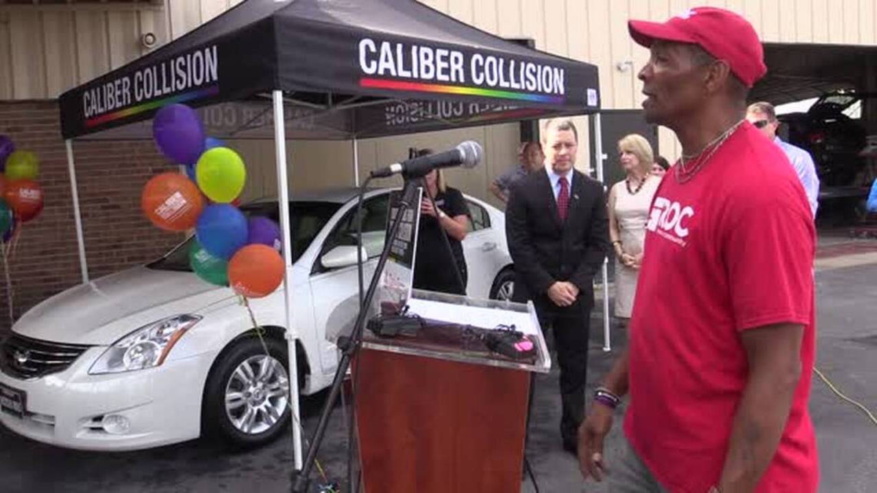 Once homeless Rock Hill man, who now works with the needy, given his own wheels