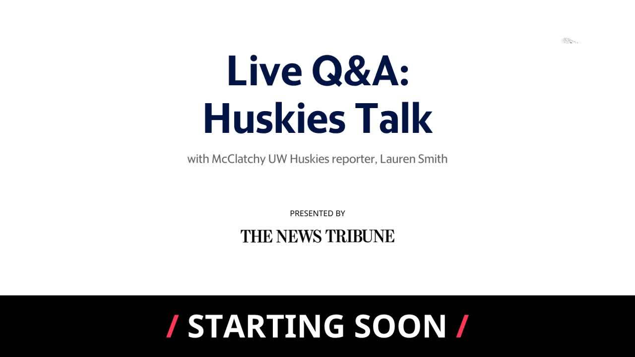HAPPENING NOW: Virtual UW Huskies football Q&A