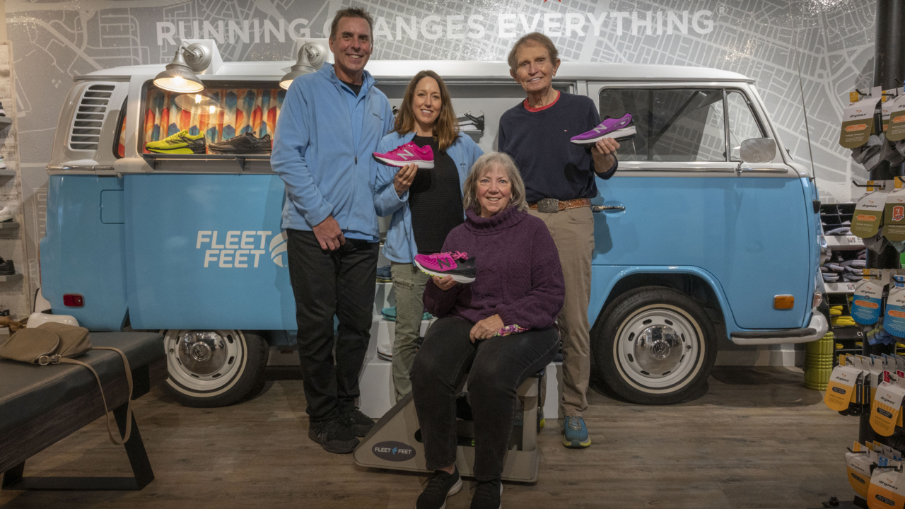 Meet the Gold River couple who donated $20k in athletic shoes for youth running program