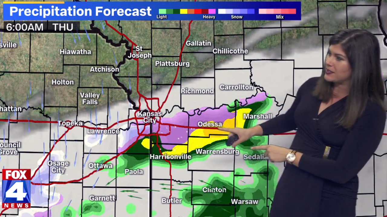 Kansas City area could see cold rain, wintry mix during morning commute ...