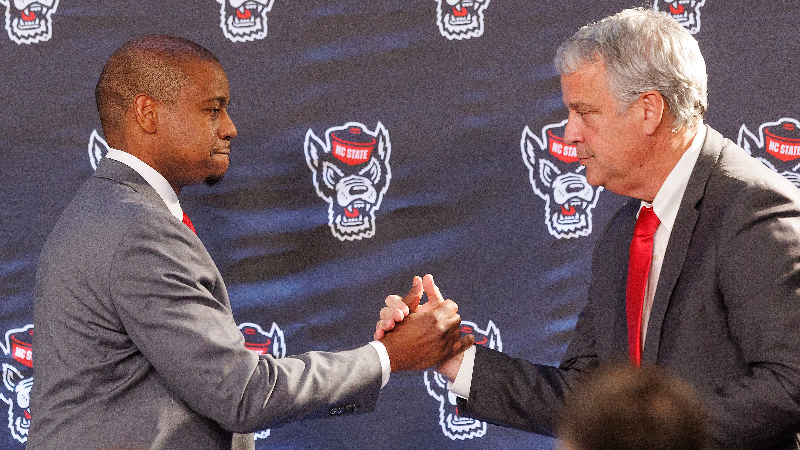 NC State AD: New coach Justin Gainey 'has the right moral compass'
