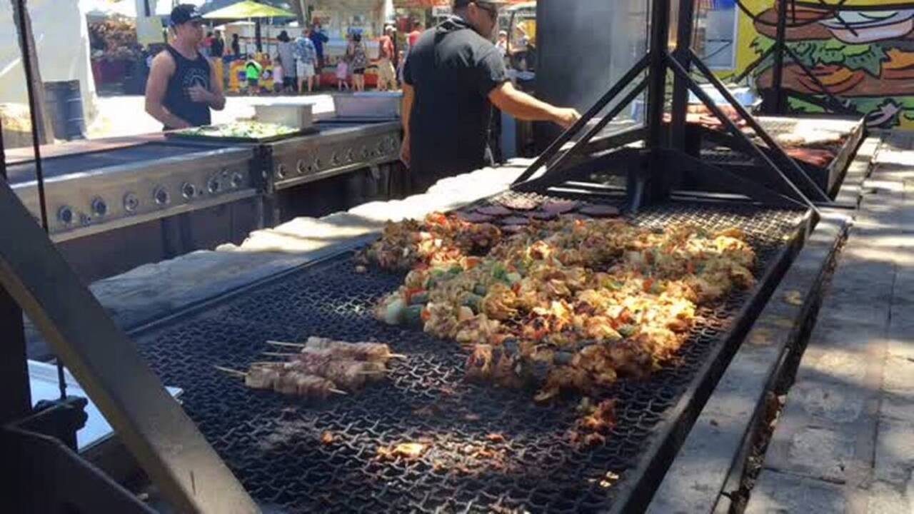 Food tour at the California Mid-State Fair