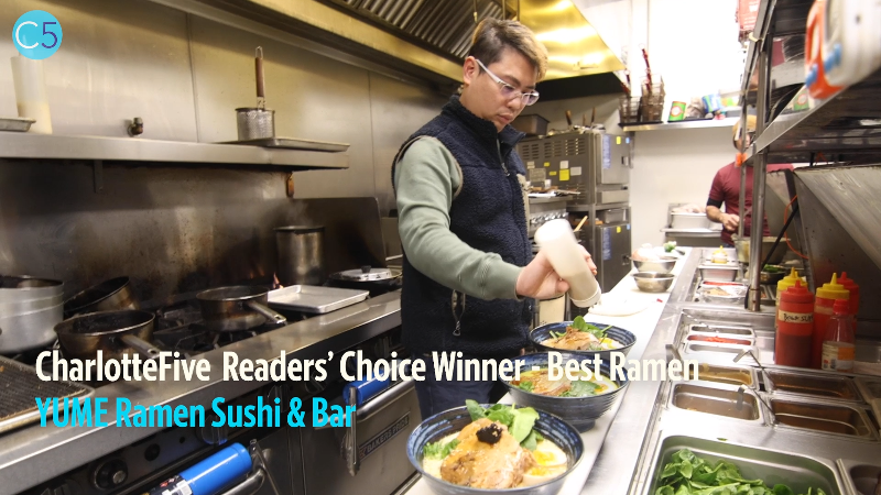 Video: CharlotteFive Readers’ Choice best ramen restaurant YUME