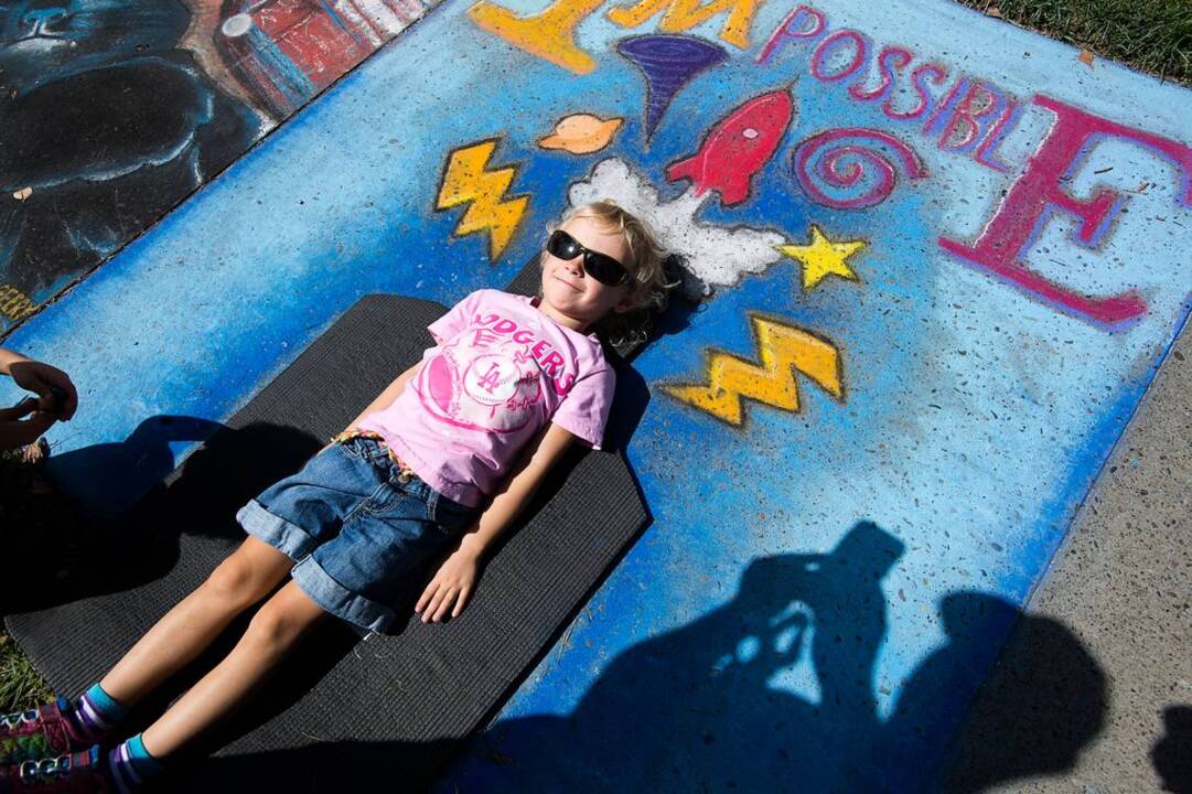 Chalk It Up gets creative on Sacramento sidewalks