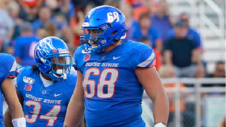 Former Boise State OL Jake Stetz on knee injury, chasing NFL dream