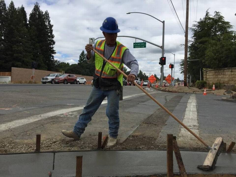 Watch scenes from Sacramento County's biggest road construction project