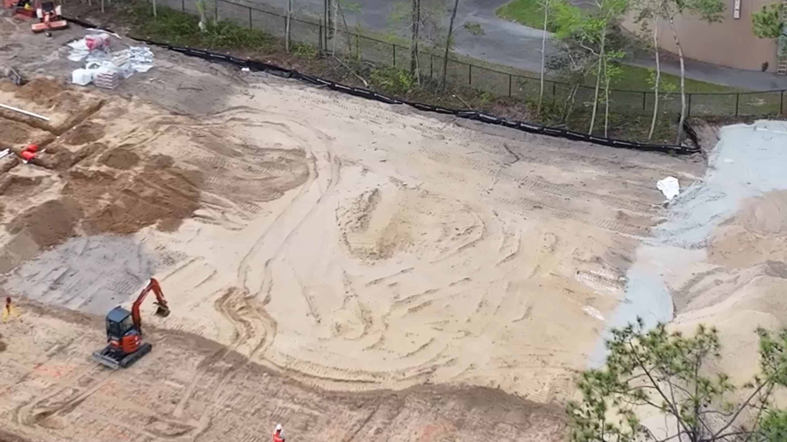Drone footage shows land cleared for Hilton Head's workforce housing community