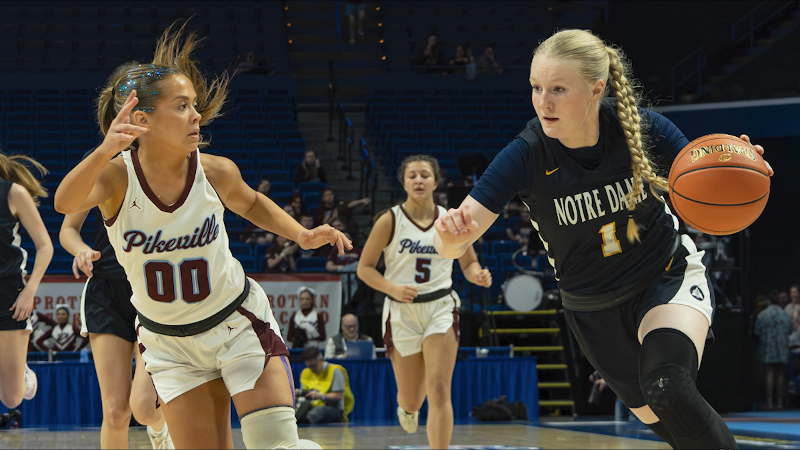 Slideshow: Notre Dame vs. Pikeville in Girls' Sweet 16