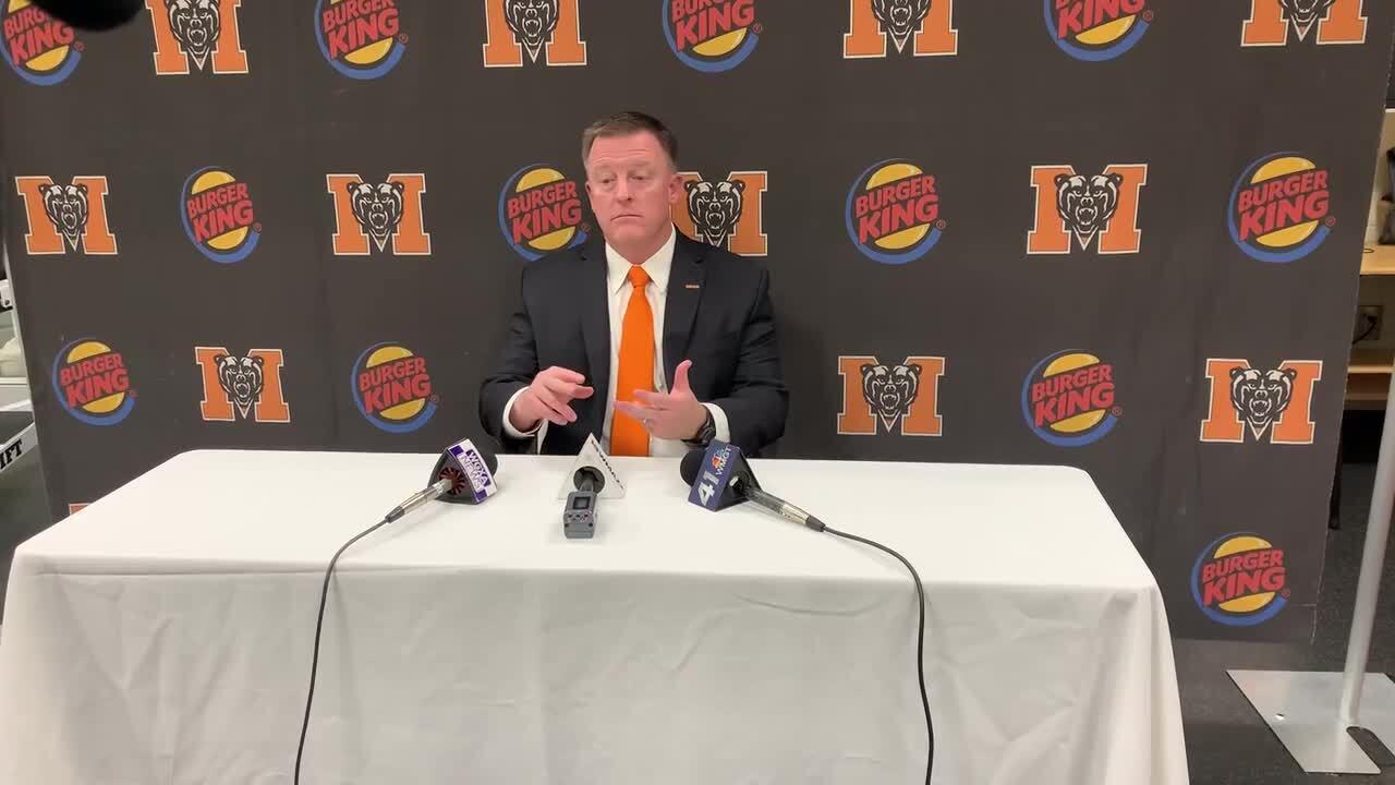 Mercer head coach Drew Cronic discusses his expectations for the team