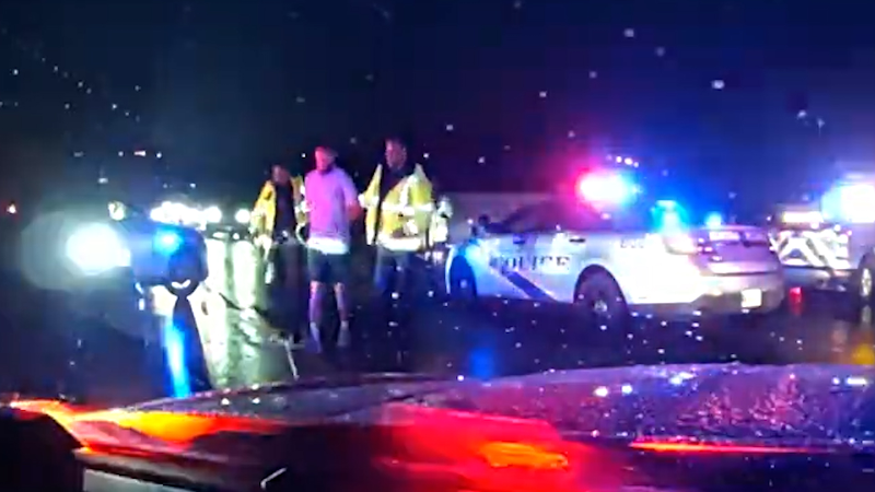 See moment of Scottie Scheffler’s arrest outside Valhalla Golf Club
