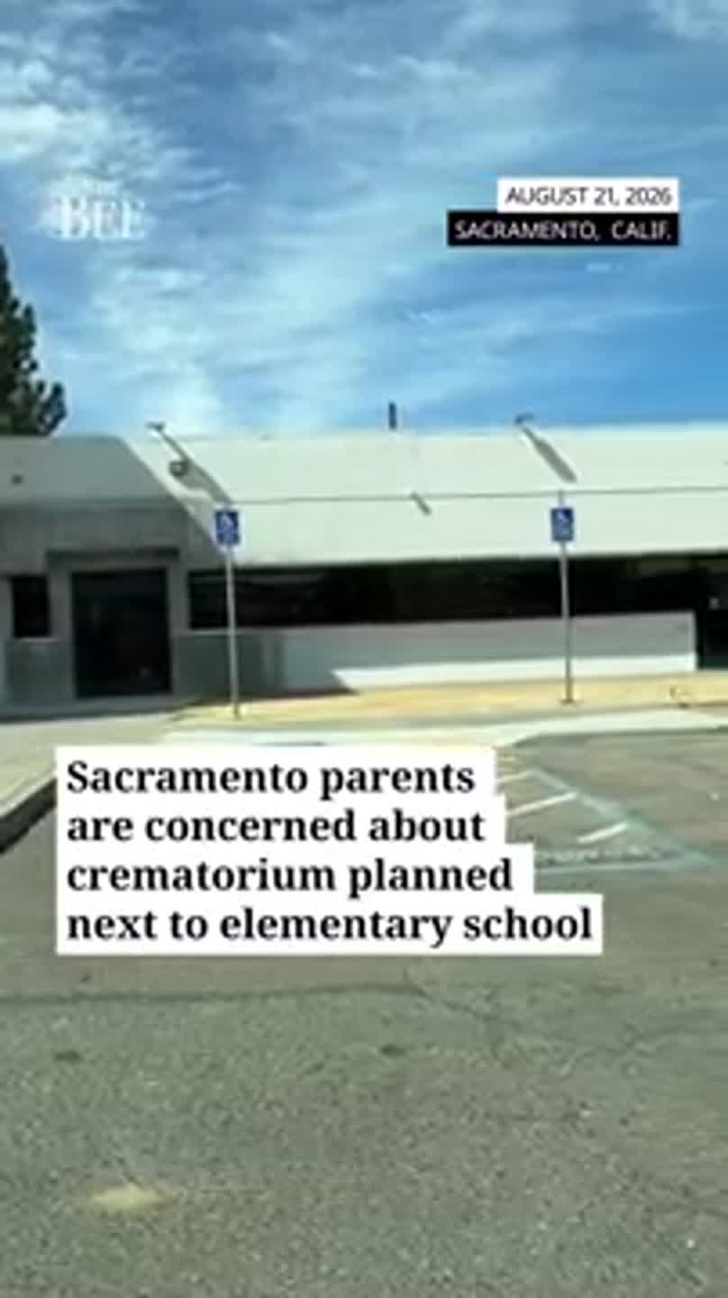 See why parents are concerned about crematorium planned near Sacramento school
