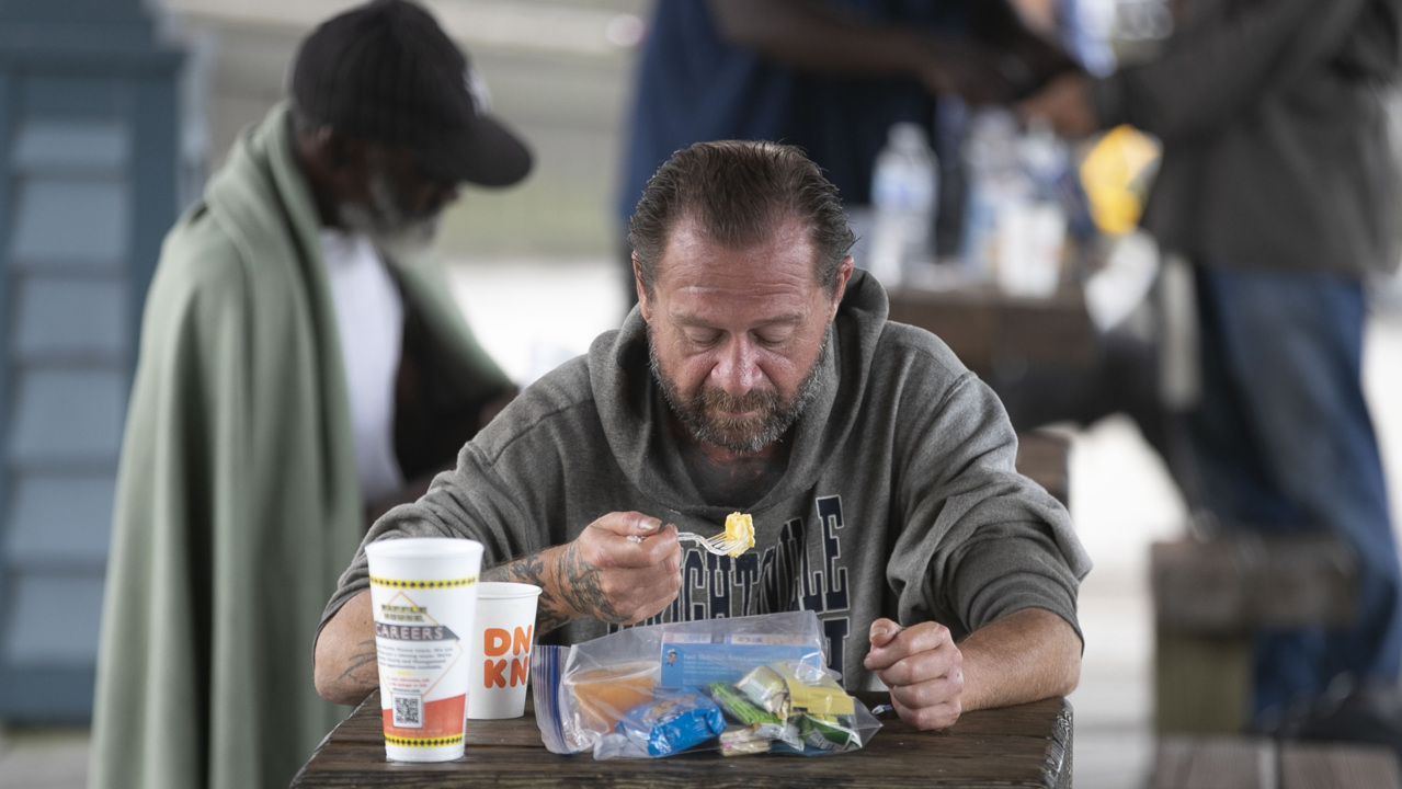 As Dorian approaches, Wilmington’s homeless population braces for another big storm