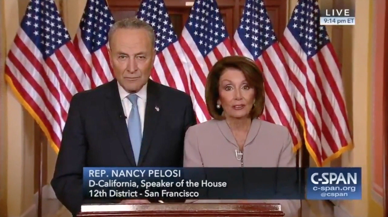 Democrats use former military teacher to press McConnell on Trump wall money