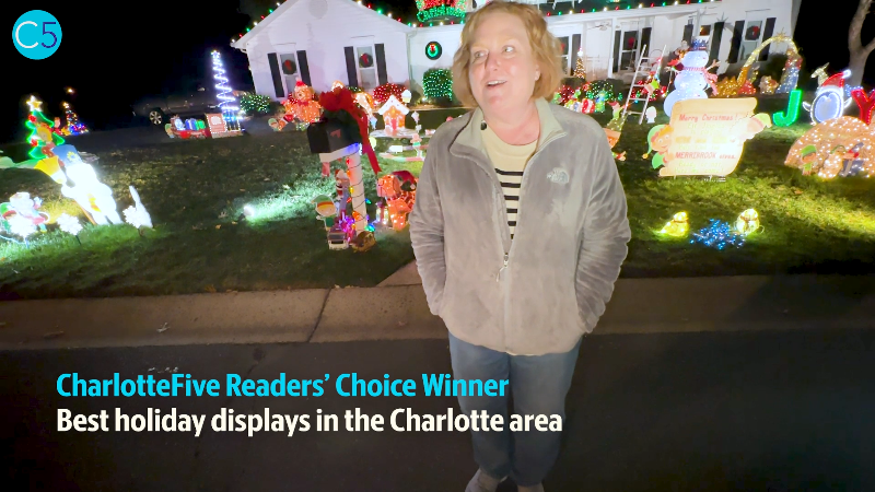 Video: 2023 best holiday display in the Charlotte area