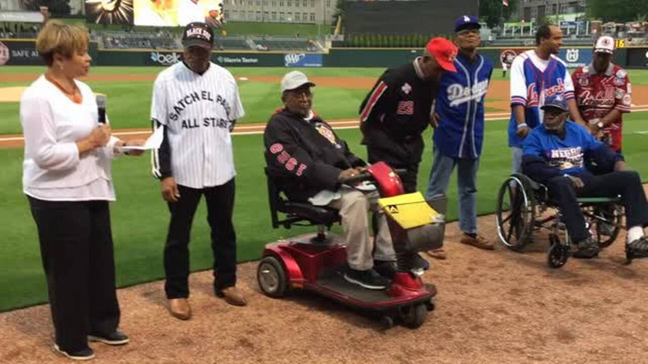 Honoring Negro League players at BB&T BallPark