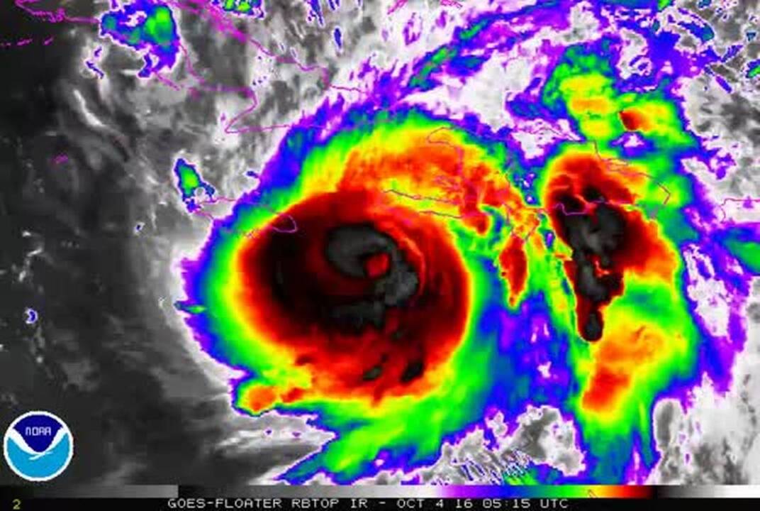 Hurricane Matthew makes landfall in Haiti as Florida keeps a wary eye on storm