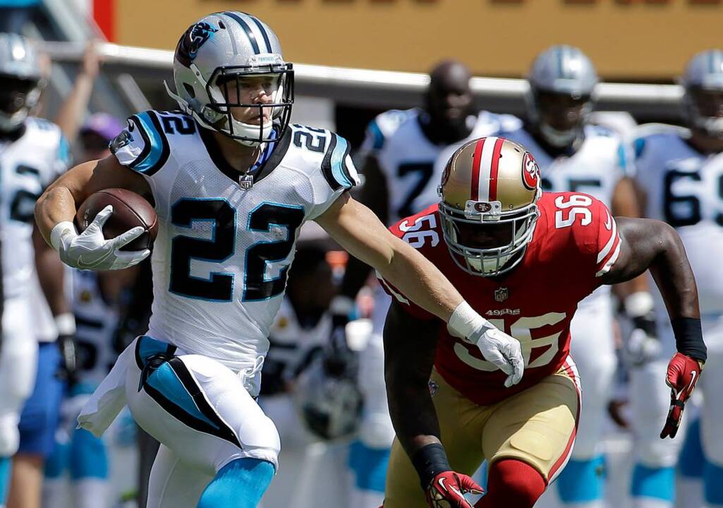 He said, she said: Will Christian McCaffrey get as many touches this week?