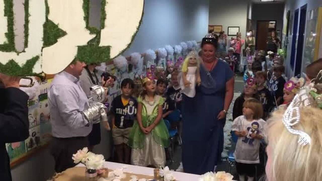 Grammatical wedding a red-letter occasion for Stratford kindergartners