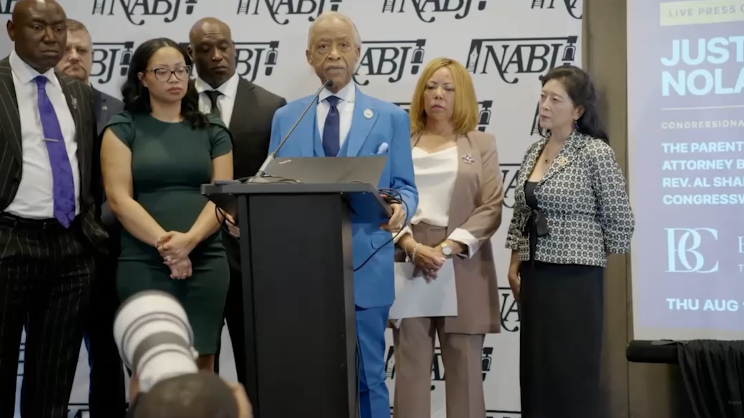 Sharpton speaks about possible lawsuit