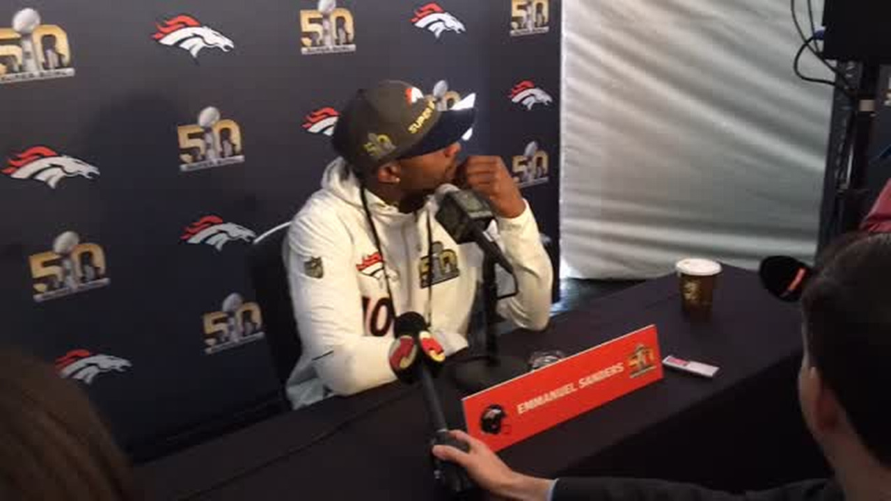 Emmanuel Sanders on lessons learned from Peyton Manning