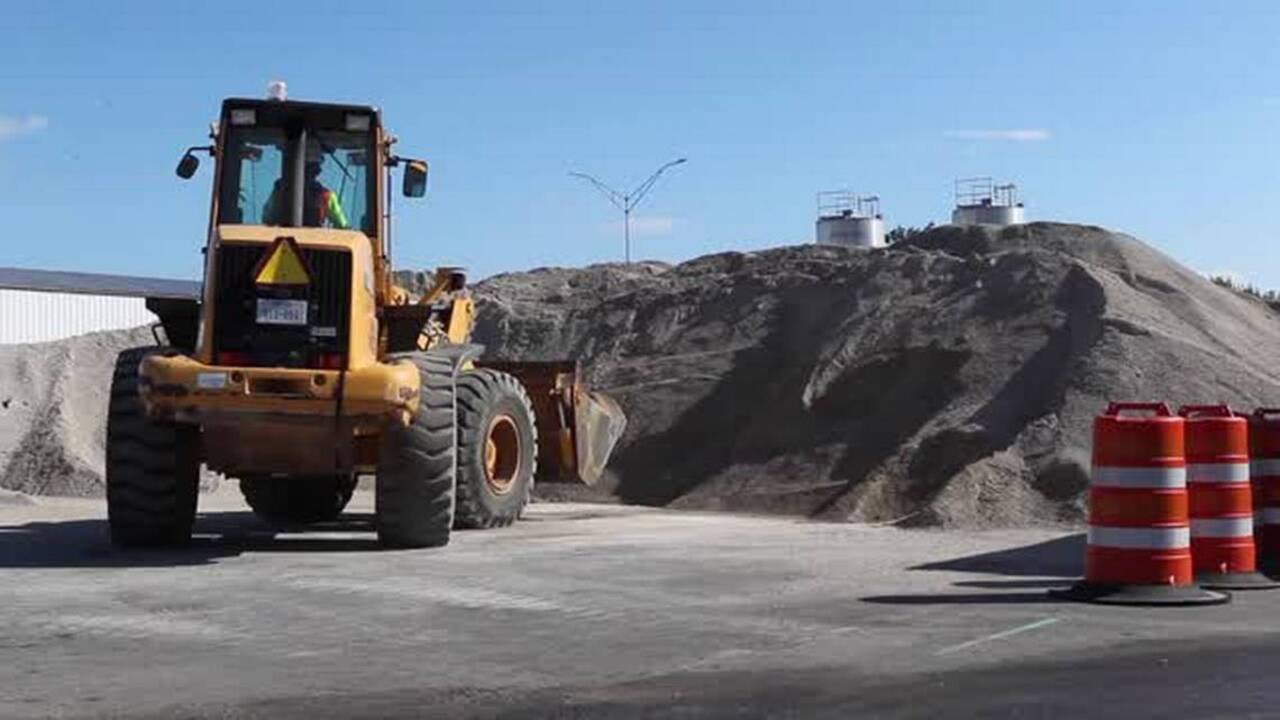 It’s still warm, but road crews getting ready for North Texas ice, snow