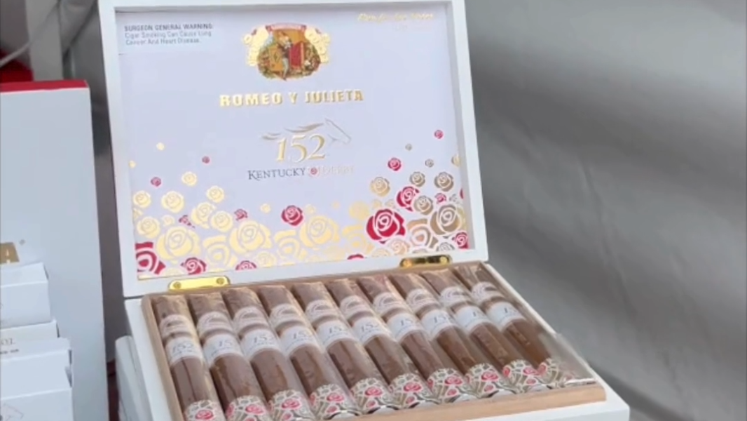 The 'cigar tradition' of the Kentucky Derby (Video)