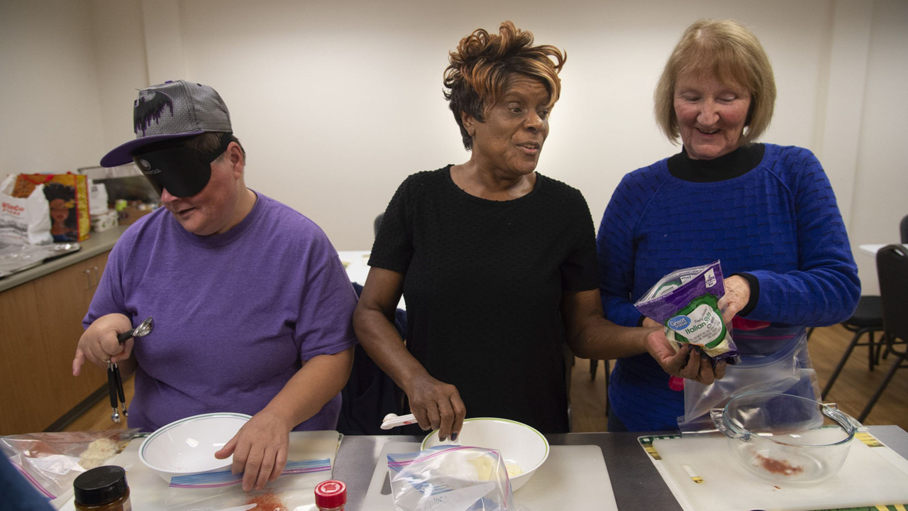 Book of Dreams: Kitchen supplies needed for visually impaired seniors