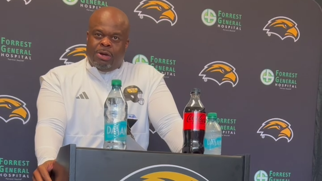 Charles Huff discusses Southern Miss' season-opening loss to Mississippi State