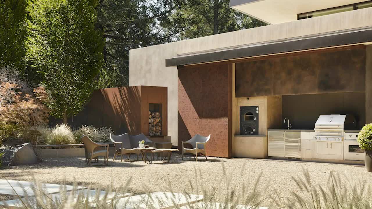 Wine enthusiasts rejoice, take a look at California home with a 2,000-bottle library