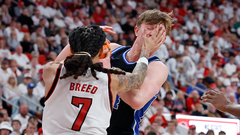 Duke and NC State battle in ACC college basketball action