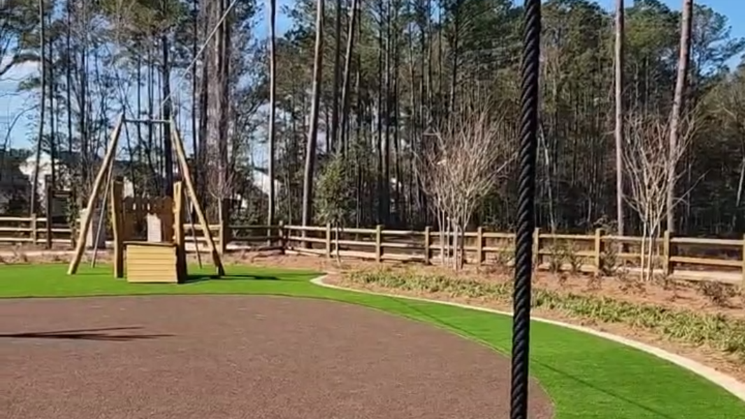 Bluffton’s New Riverside Barn Park includes a zip line video shows