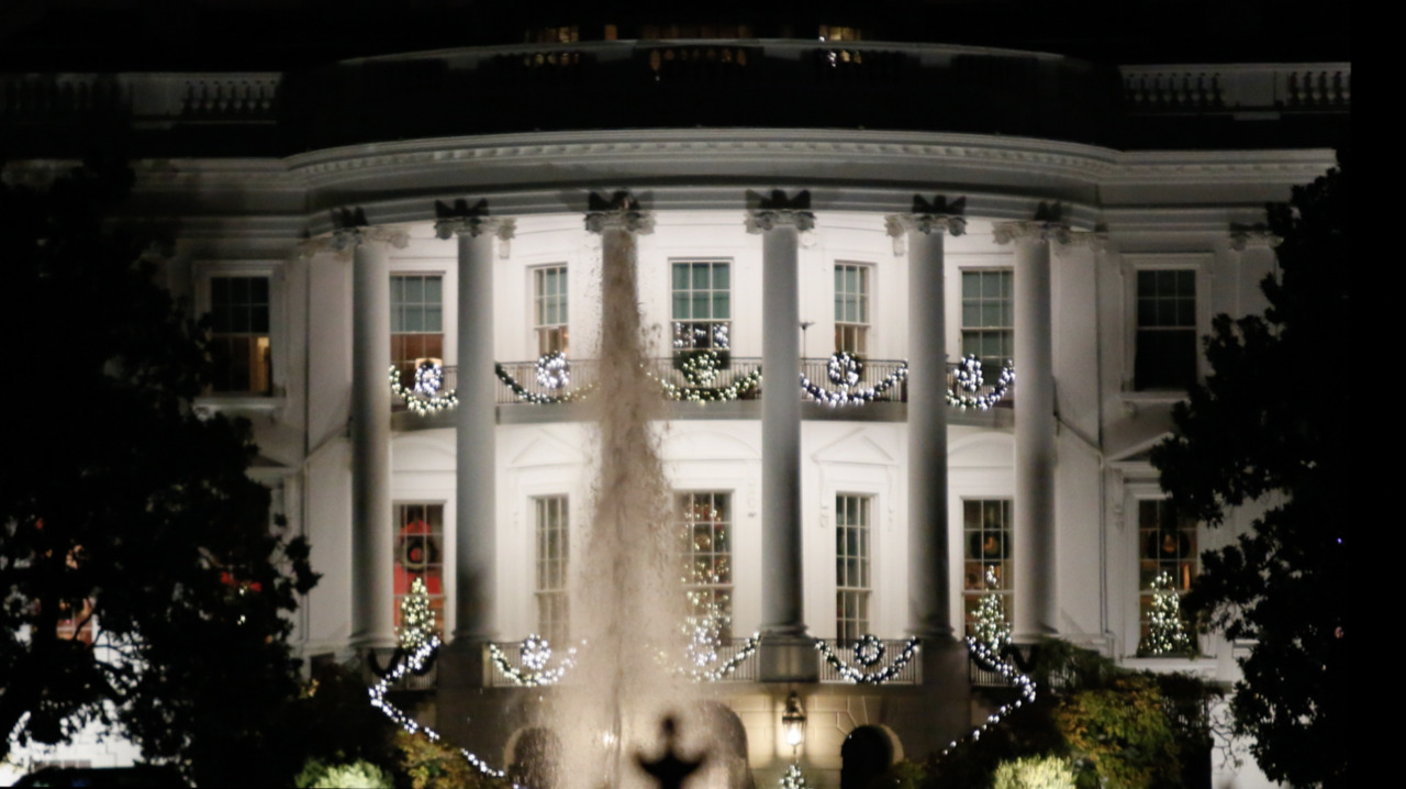 Take a look at White House Christmases over the years