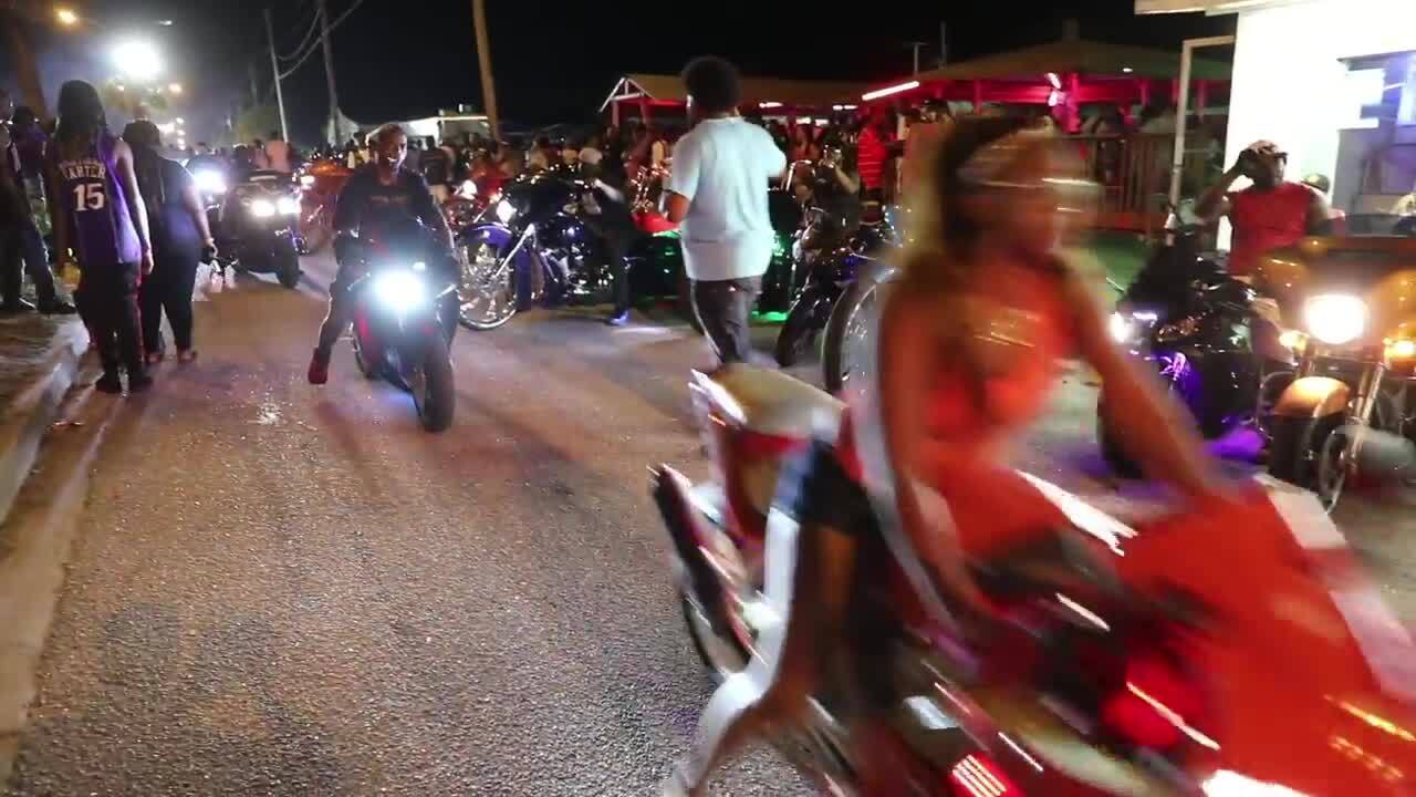 You'll see these types of motorcycles during Bikefest. Hint: they're very pricey