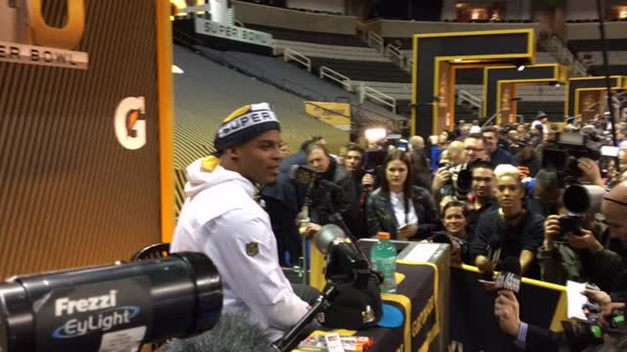 Cam Newton takes center stage on Super Bowl 50 Opening Night