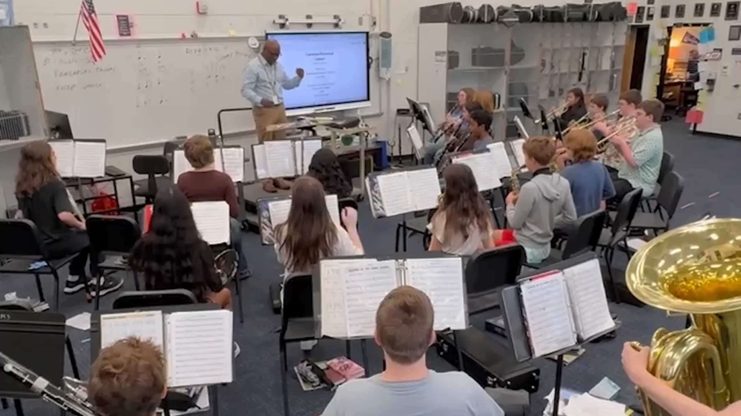Same classroom, rival bands: Fort Mill middle schoolers vie for high school state title